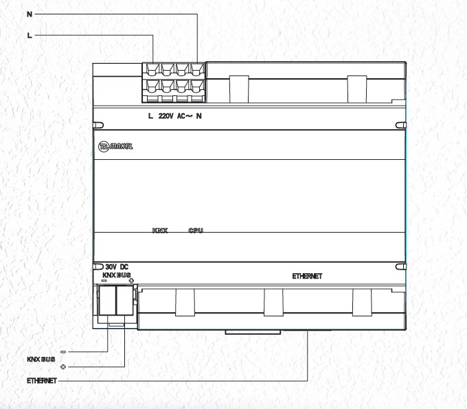 Bộ trung tâm điều khiển KNX KNXer