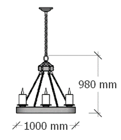 Đèn treo cổ điển HA-WR-01