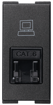 Ổ cắm mạng đơn CAT6