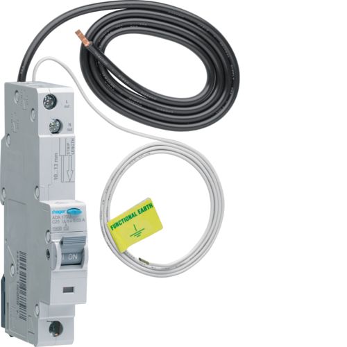 RCBO 1P+N 40A 30mA 1Mod - AD126