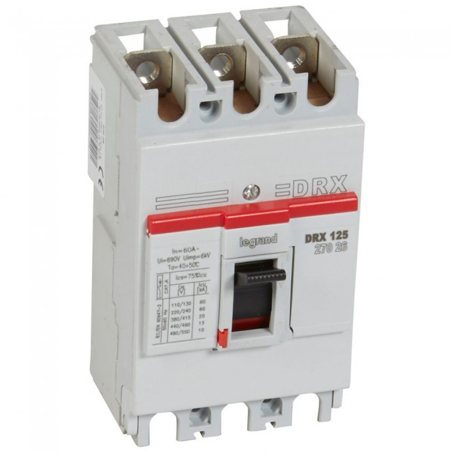 MCCB 3P 60A 20kA - 027026