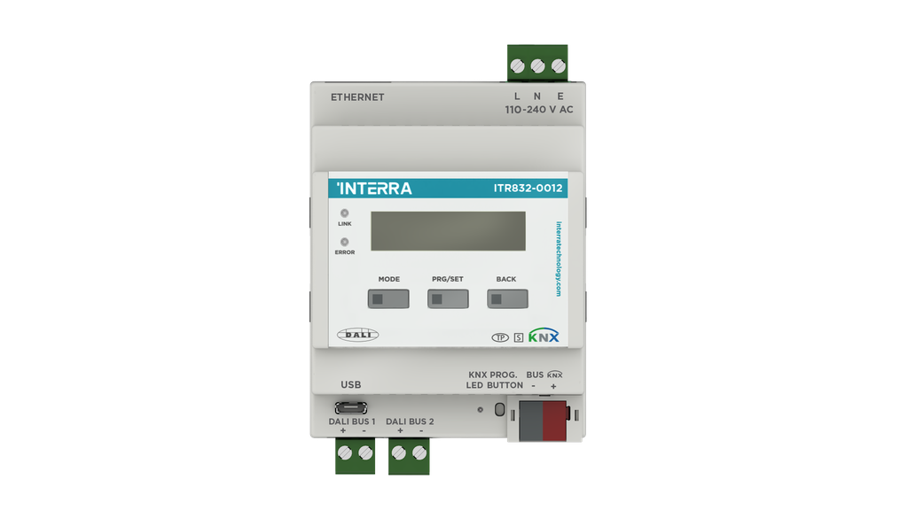 KNX - DALI Gateway (2x64 DALI) ITR832-0012