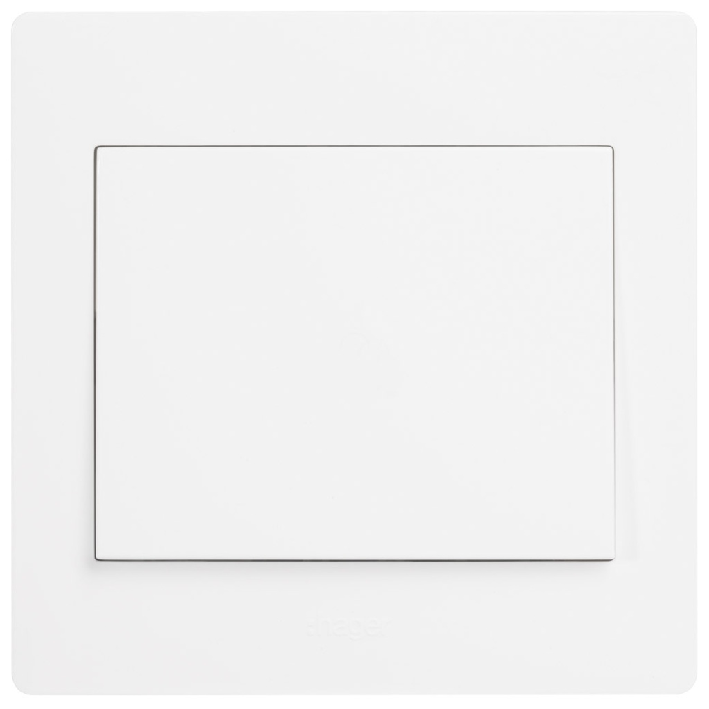 Công tắc đơn  Hager 1 chiều 16AX WGML111 - - chuẩn Châu Âu bền bỉ an toàn