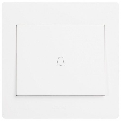 Công tắc chuông WGML111B - Thiết bị điện Hager cao cấp chuẩn Châu Âu bền bỉ an toàn