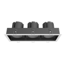 Đèn Spotlight hộp ba GR30 9W 15° N6424-0201 Simon