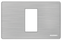 MẶT VIỀN INOX 1 LỖ NGANG - M6801N