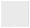 Công tắc - 1 Button Glossy White Plastic ITR301-0002