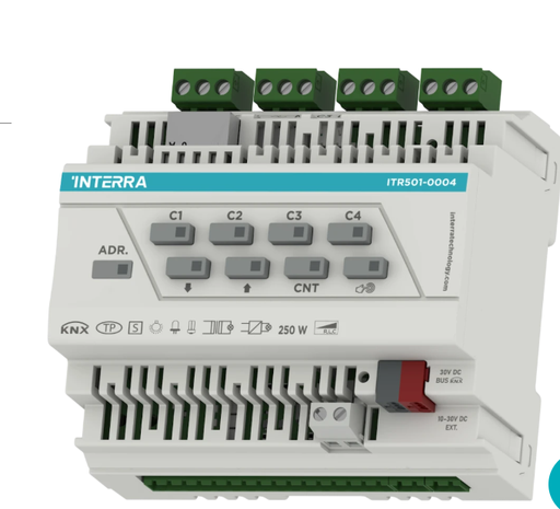 Interra KNX Universal Dimmer Actuator - 4 Channel