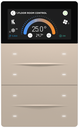İXM 3’’ KNX Touch Panel 8 Button Aluminium Rose Gold