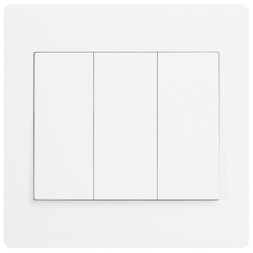 [WGML131] Công tắc ba 1 chiều WGML131 - Thiết bị điện Hager cao cấp chuẩn Châu Âu bền bỉ an toàn