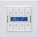 Công tắc thông minh 8 phím - LCD KNX MTH1008-PL
